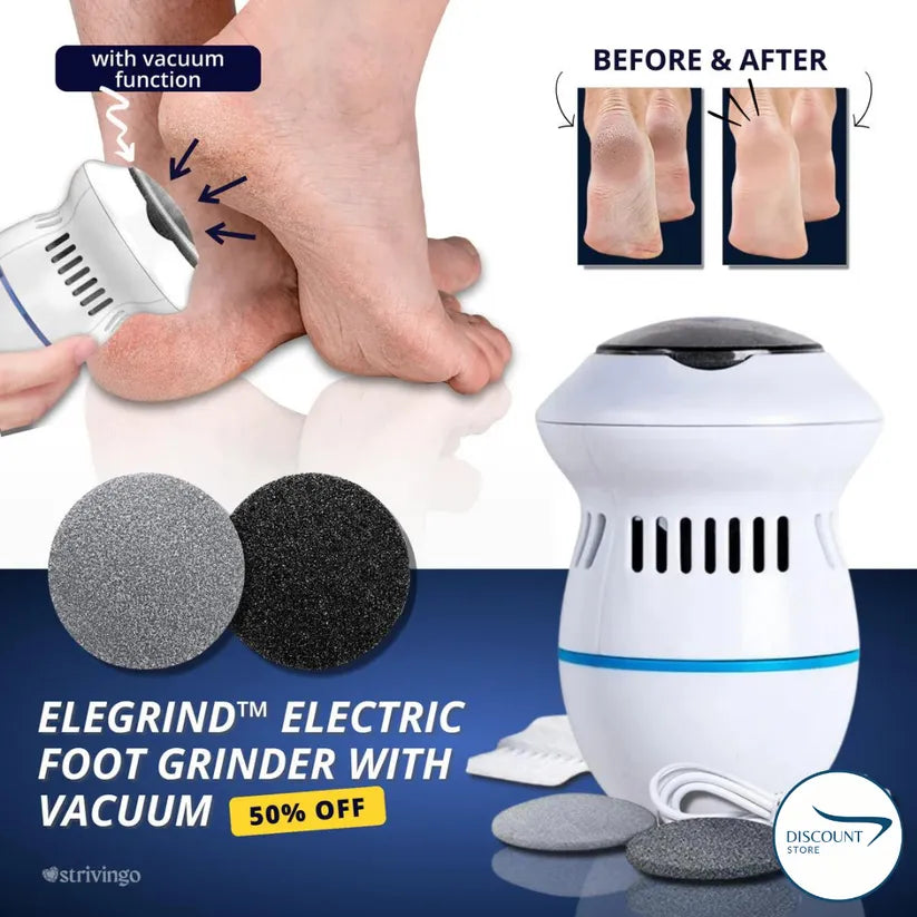 Electric Vacuum Foot Grinder - (IMPORTED)