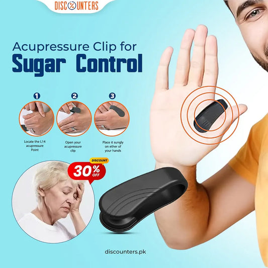 Acupressure Clip for Sugar Control