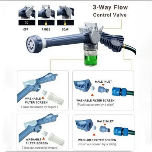 8 in 1 Multi-Function Water Spray Gun