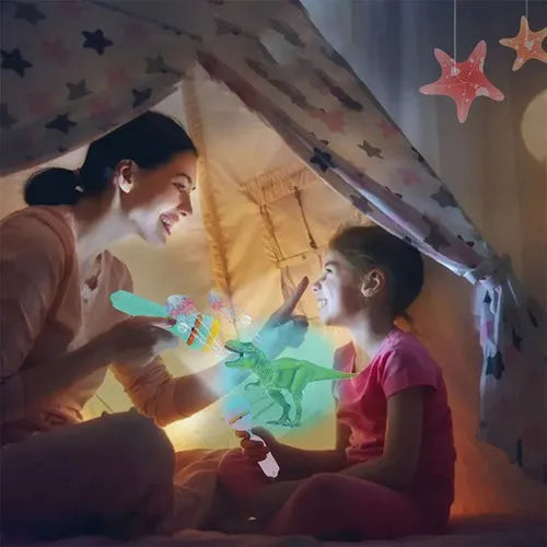 Kids Fun Slide Projector Torch