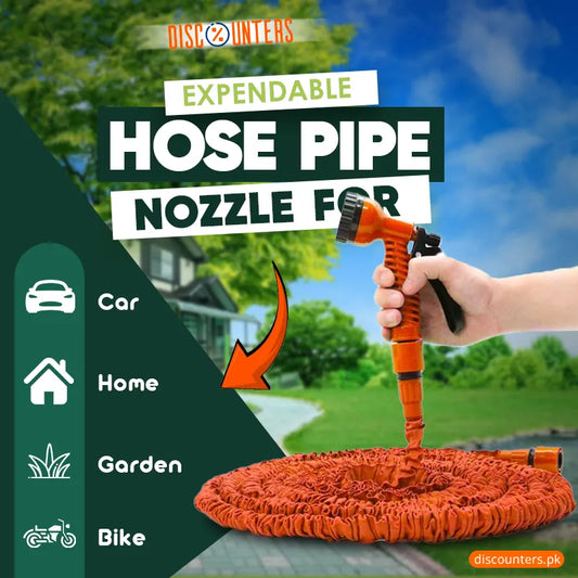 100Ft Expandable Hose Pipe Nozzle